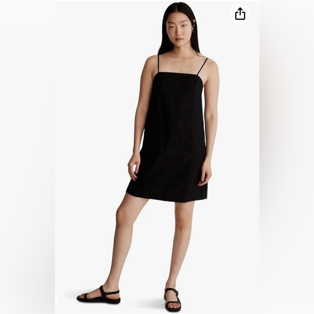 Madewell Goldie mini dress (100%linen). New with tags